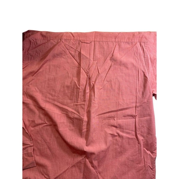 Chaps Easy Care Shirt Mens Size XL Red Long Sleeve Crest Logo Button Down - Picture 3 of 3